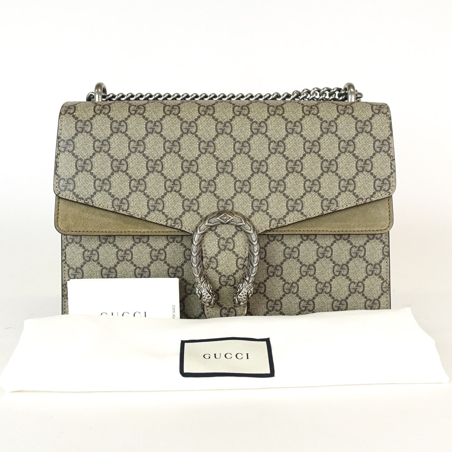Gucci Dionysus Supreme Bag Canvas Monogram Shoulder Bag Bag Oc579