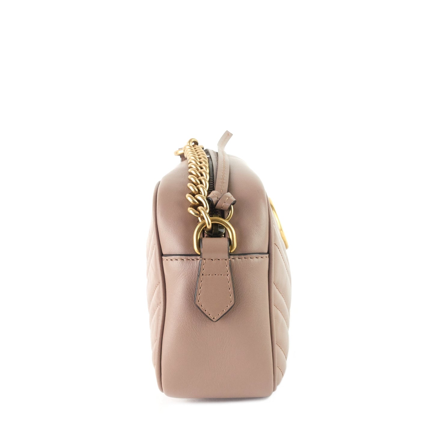 Gucci Marmont Matelass Calfskin Camera Bag Small Crossbody Bag