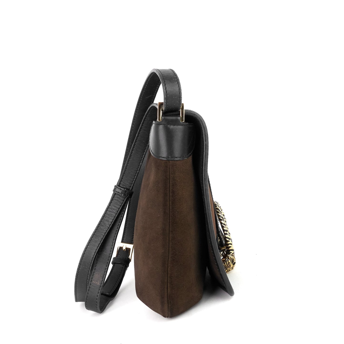 Gucci Dionysus And Shoulder Bag Leather Suede