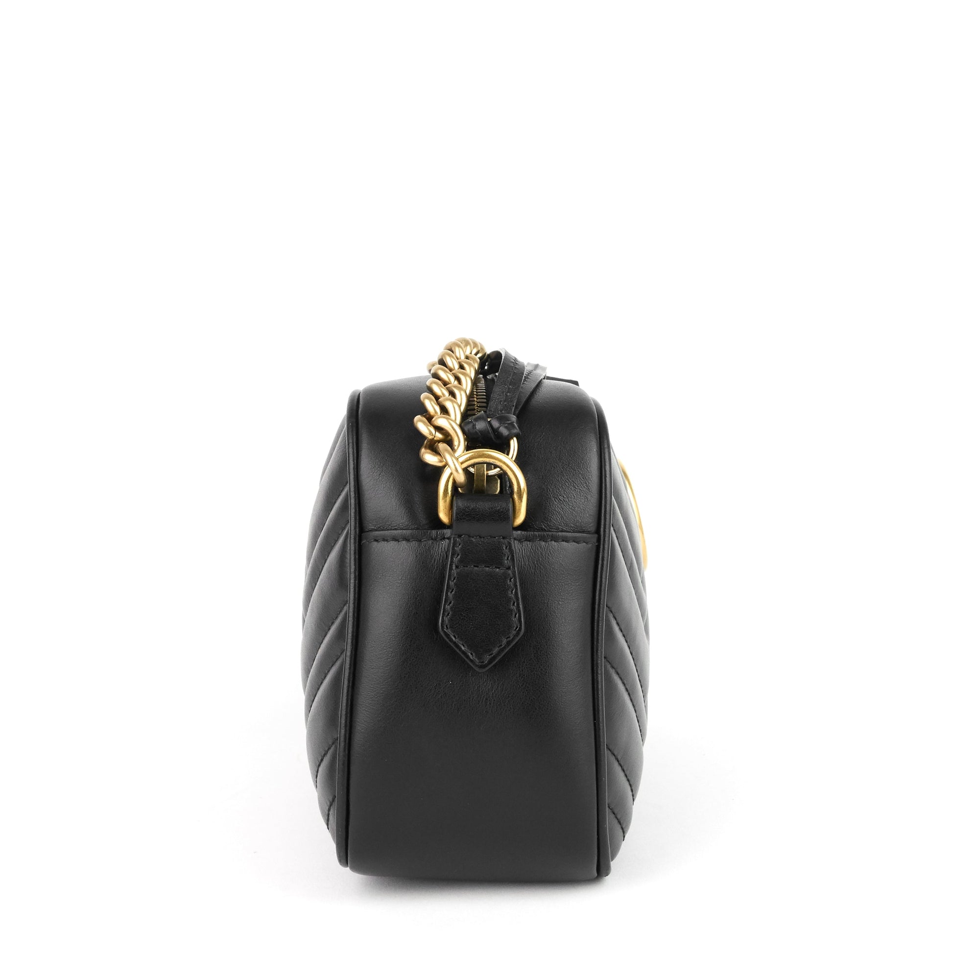 Gucci Marmont Calfskin Shoulder Bag Small Crossbody Bag
