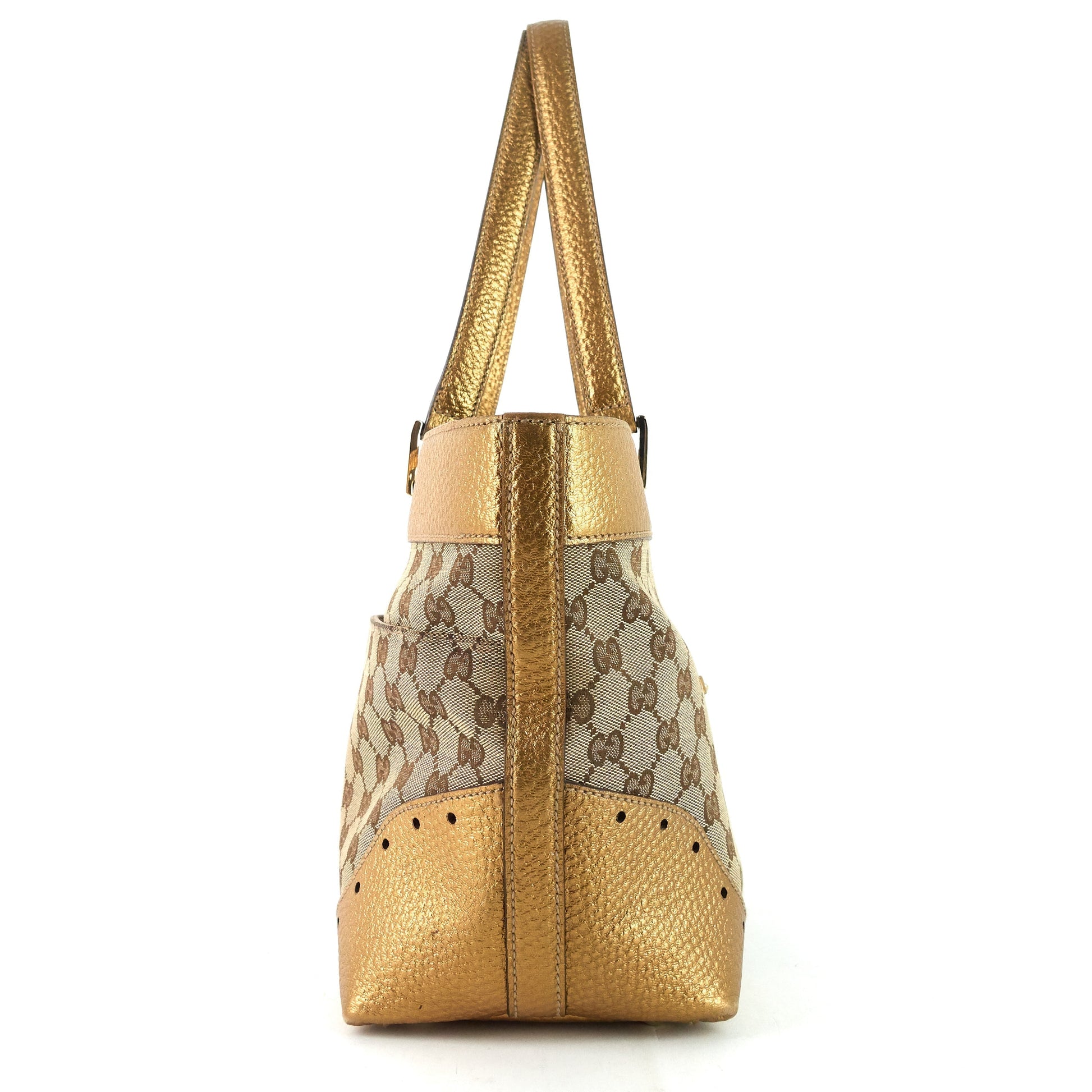 Gucci Punch Tote Bag Canvas