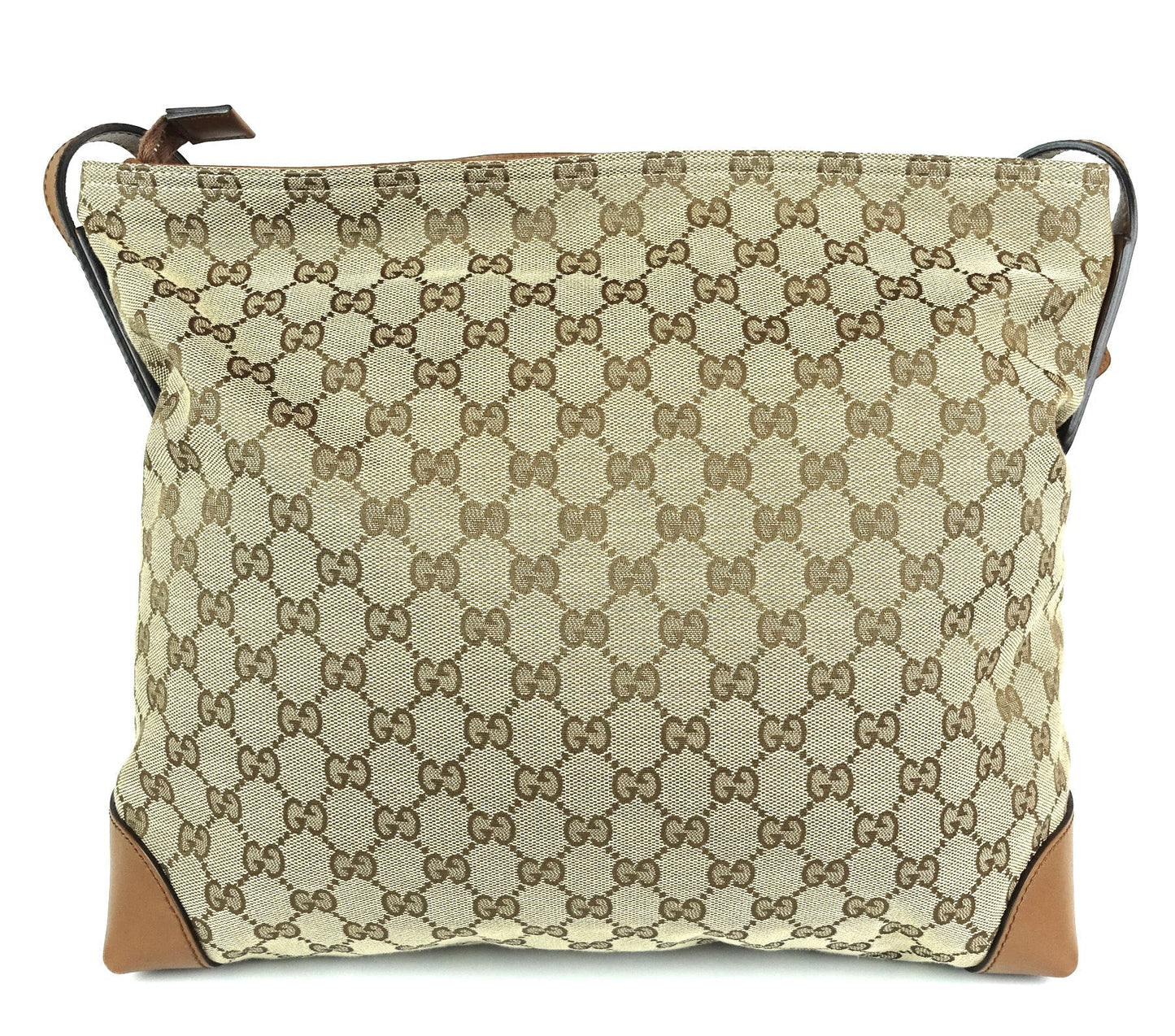 Gucci Messenger Bag Canvas Monogram Shoulder Bag