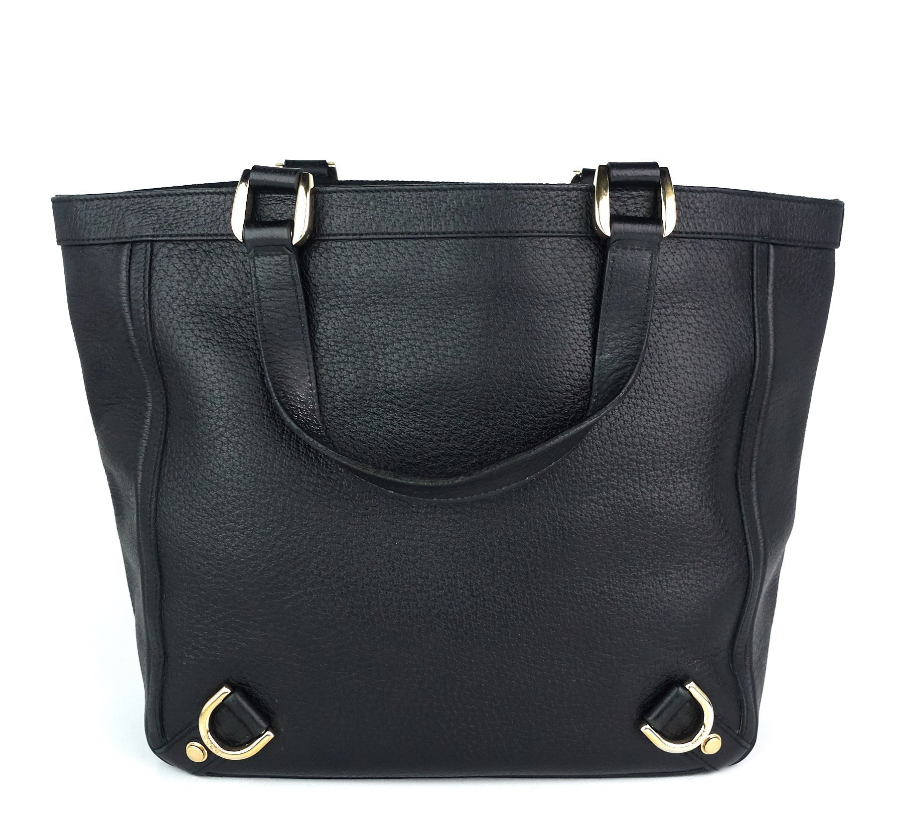 Gucci Abbey Ring Tote Bag Leather Medium Jewelry