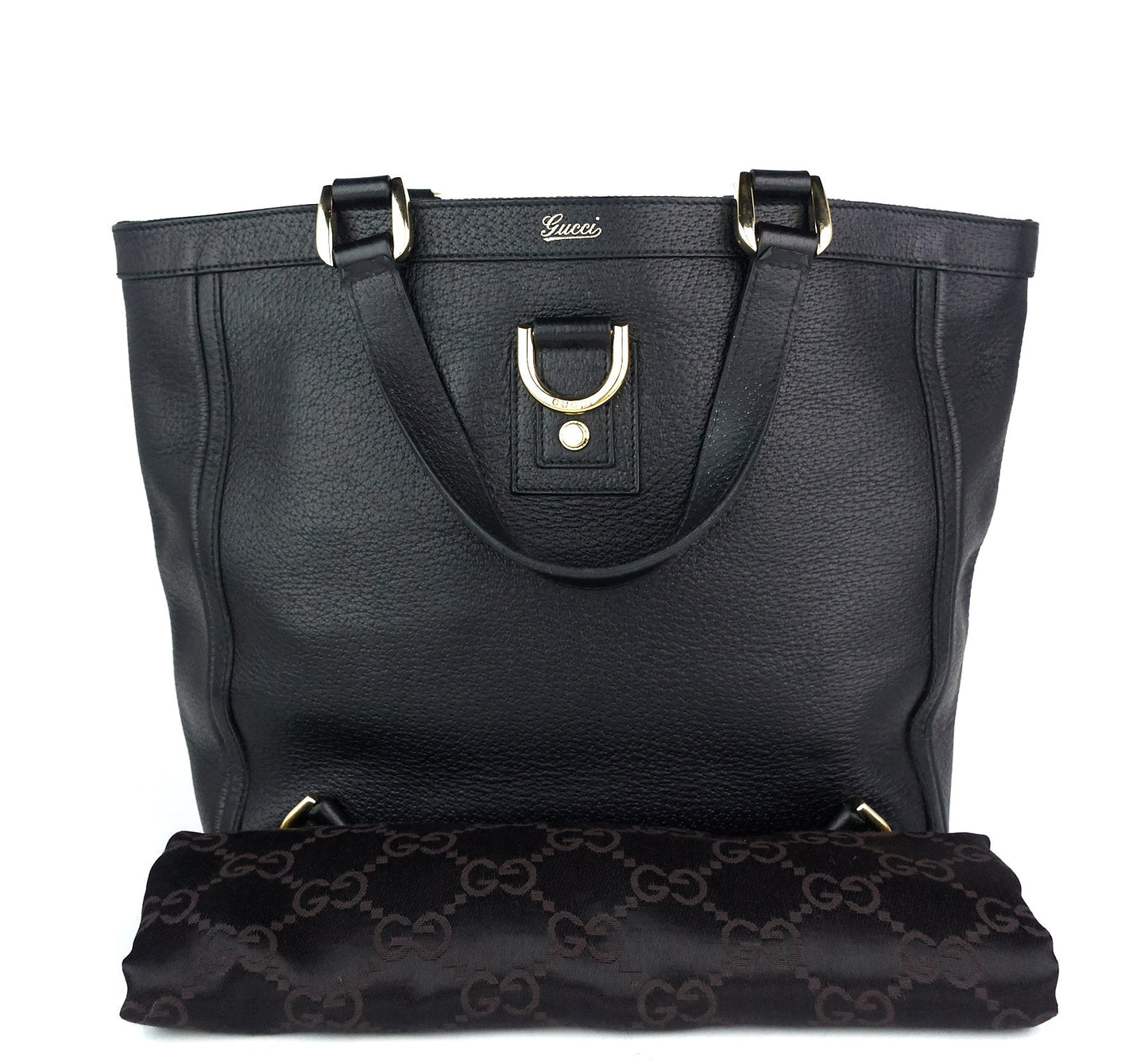 Gucci Abbey Ring Tote Bag Leather Medium Jewelry