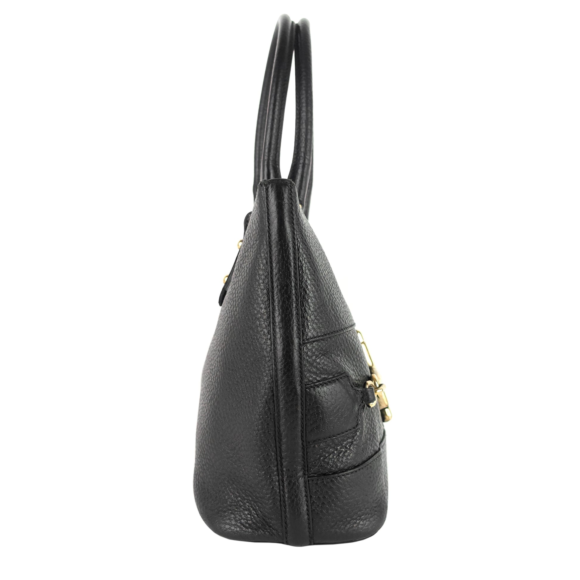 Gucci Half Horsebit Hasler Bag Leather Tote Bag