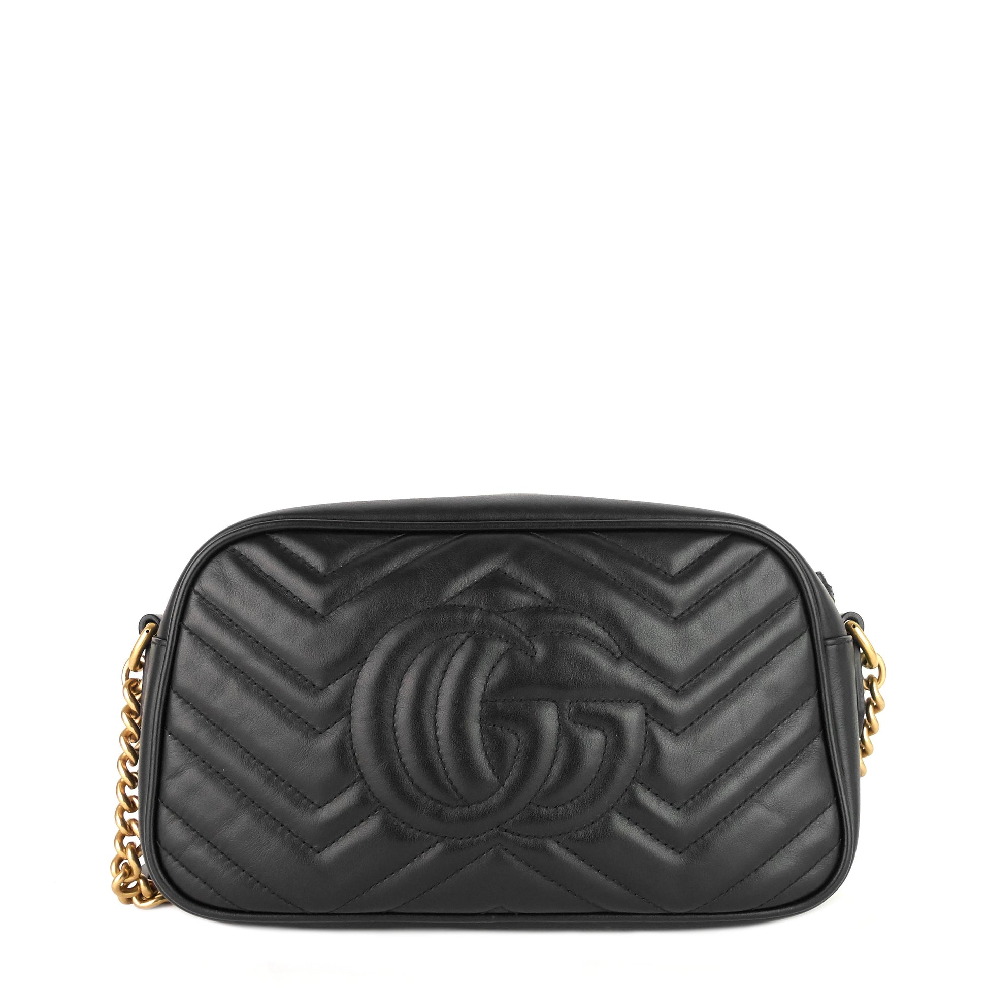 Gucci Marmont Matelass Calfskin Shoulder Bag Small