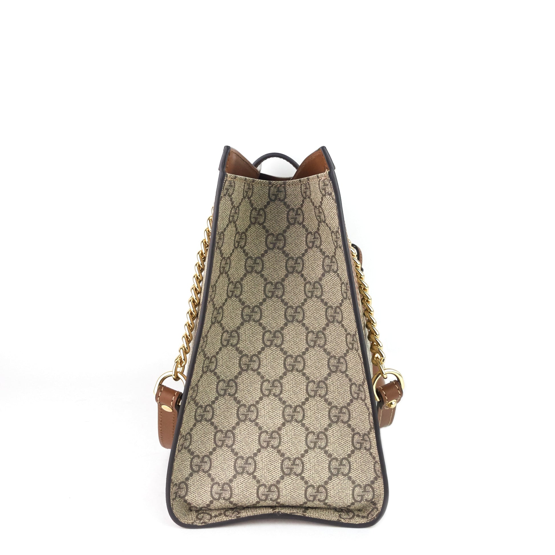 Gucci Padlock Supreme Shoulder Bag Canvas Medium
