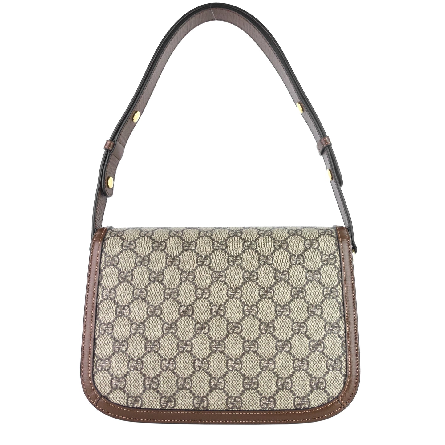 Gucci Horsebit Supreme Shoulder Bag Canvas