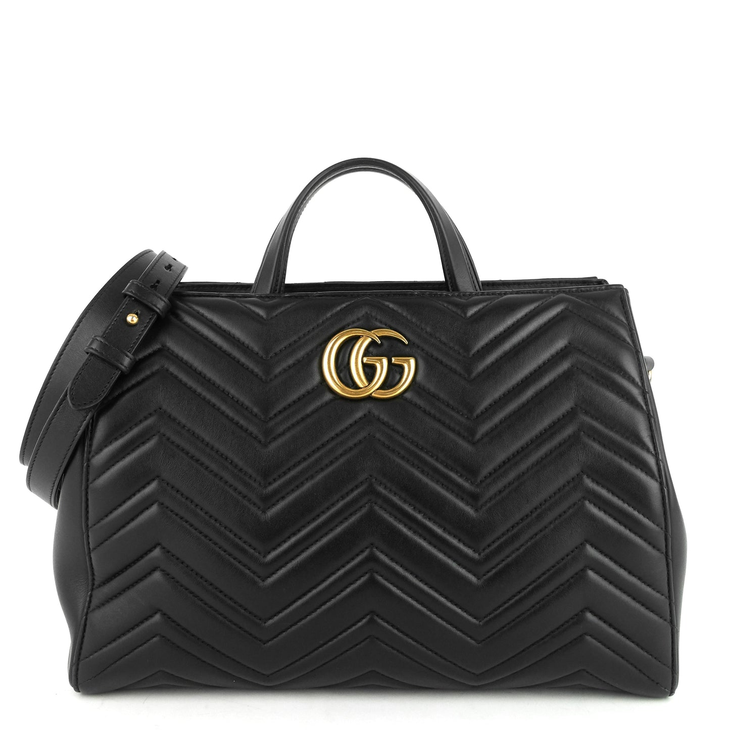 Gucci Marmont Matelass Calfskin Tote Bag Medium