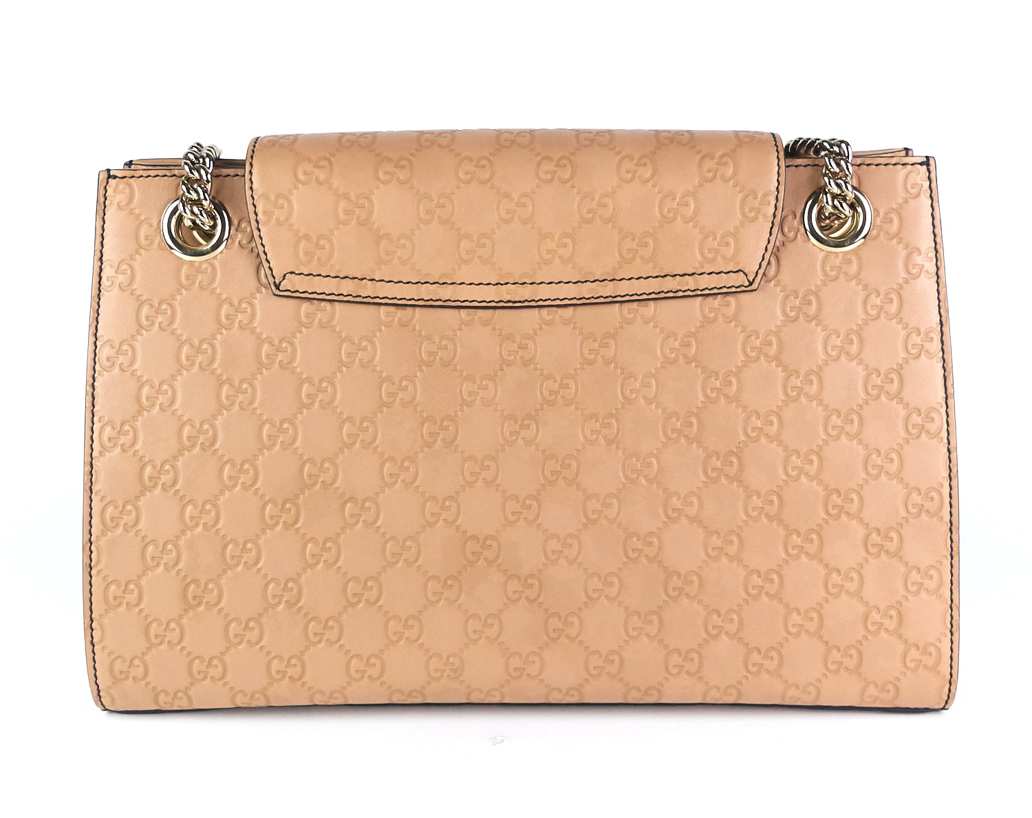 Gucci Emily ssima Bag Leather Large Shoulder Bag