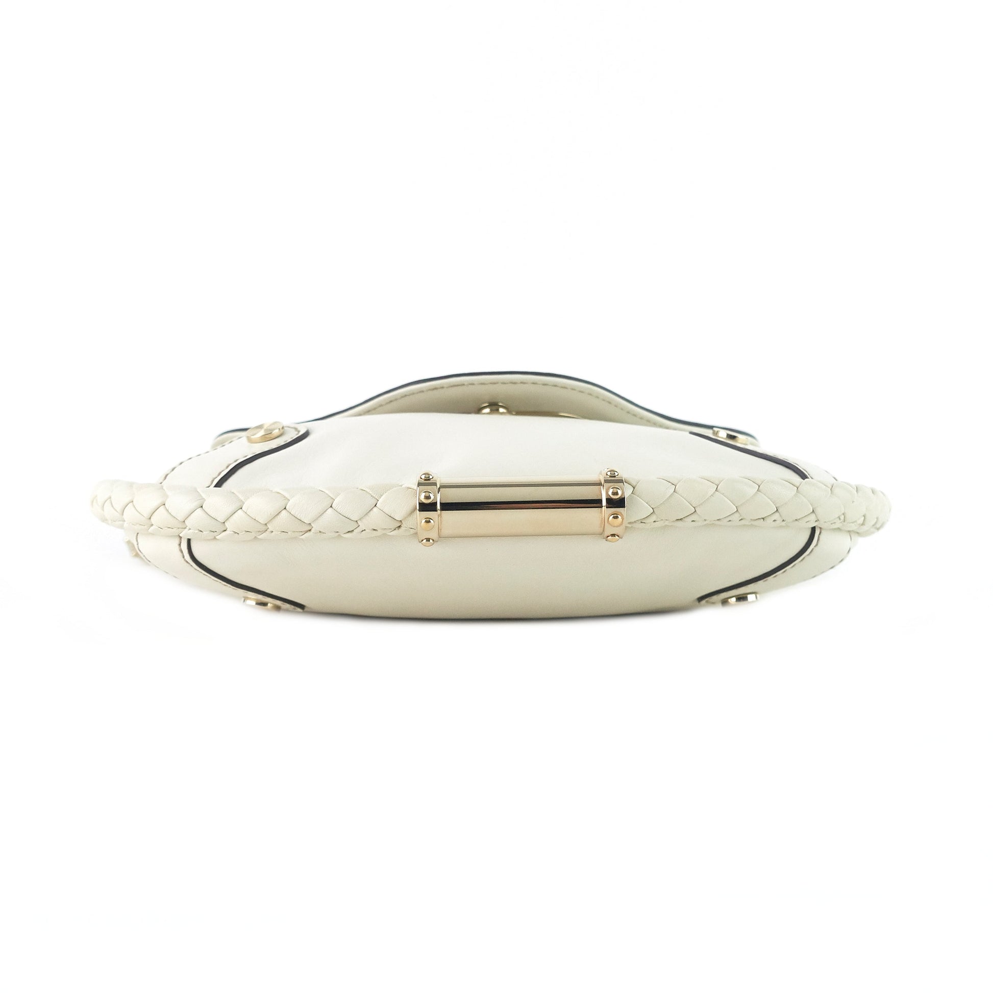 Gucci Britt Tassel Calfskin Hobo Bag Leather Small Travel Bag