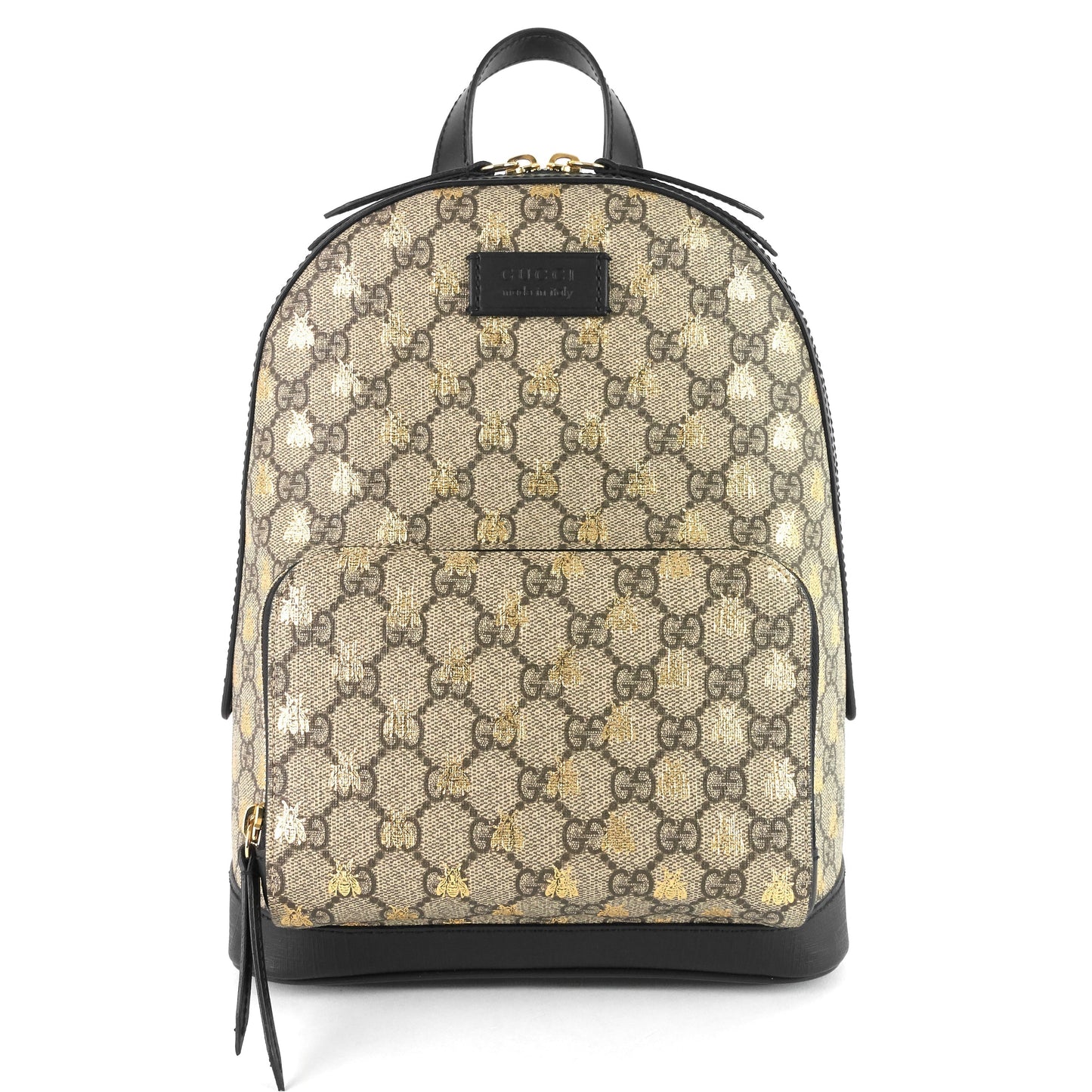 Gucci Bees Supreme Backpack Canvas Small