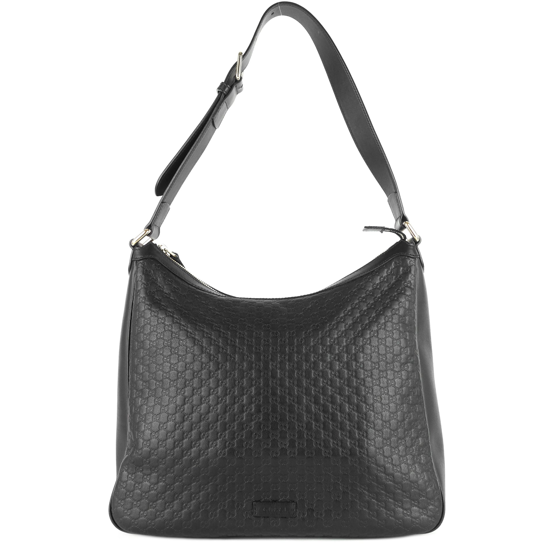 Gucci Microssima Hobo Bag Leather Travel Bag