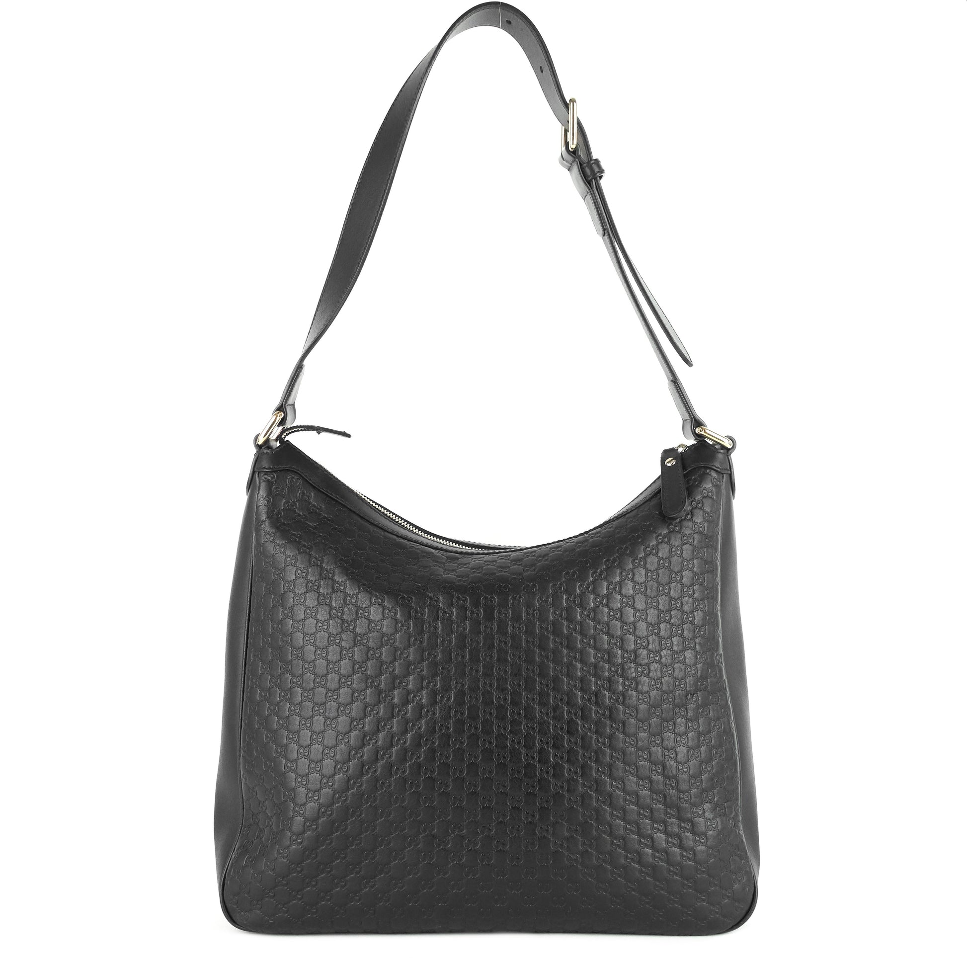 Gucci Microssima Hobo Bag Leather Travel Bag