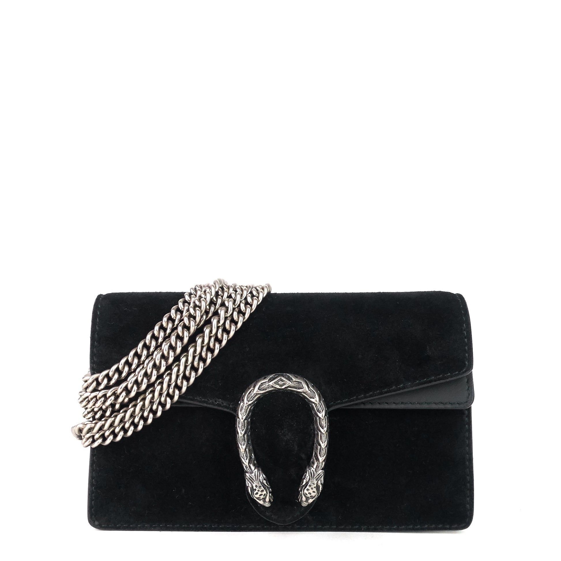 Gucci Dionysus Super Bag Suede Mini Crossbody Bag