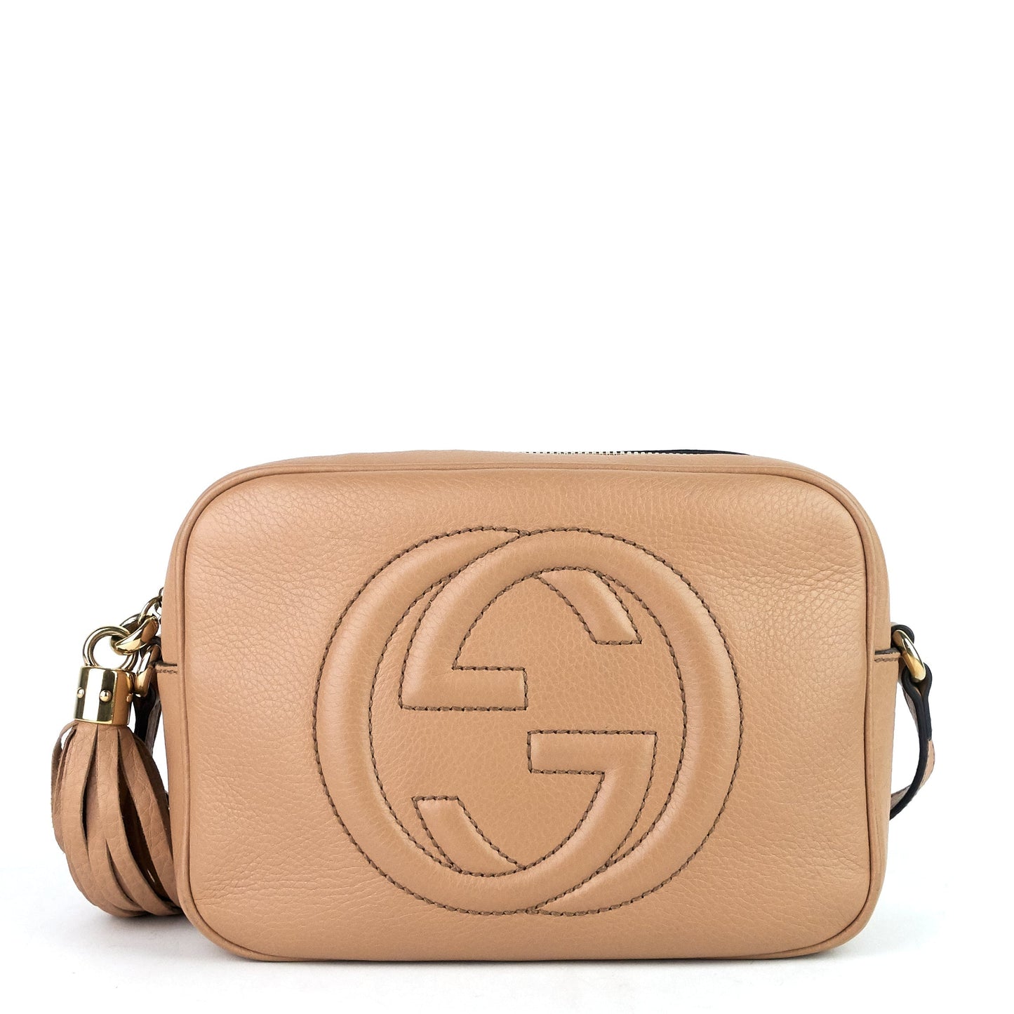 Gucci Soho Disco Crossbody Calf Bag Leather Crossbody Bag