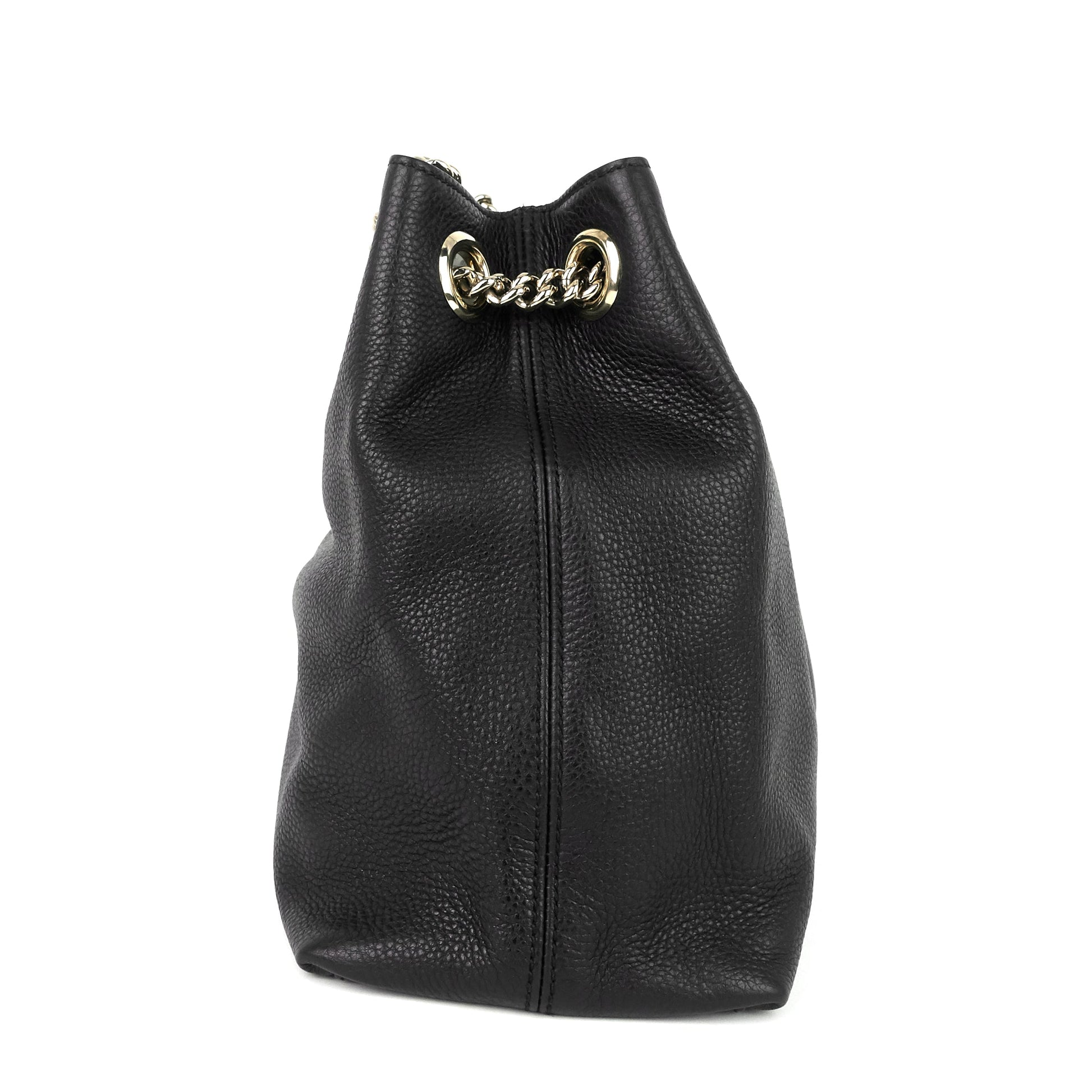 Gucci Soho Calf Bag Leather Medium Shoulder Bag