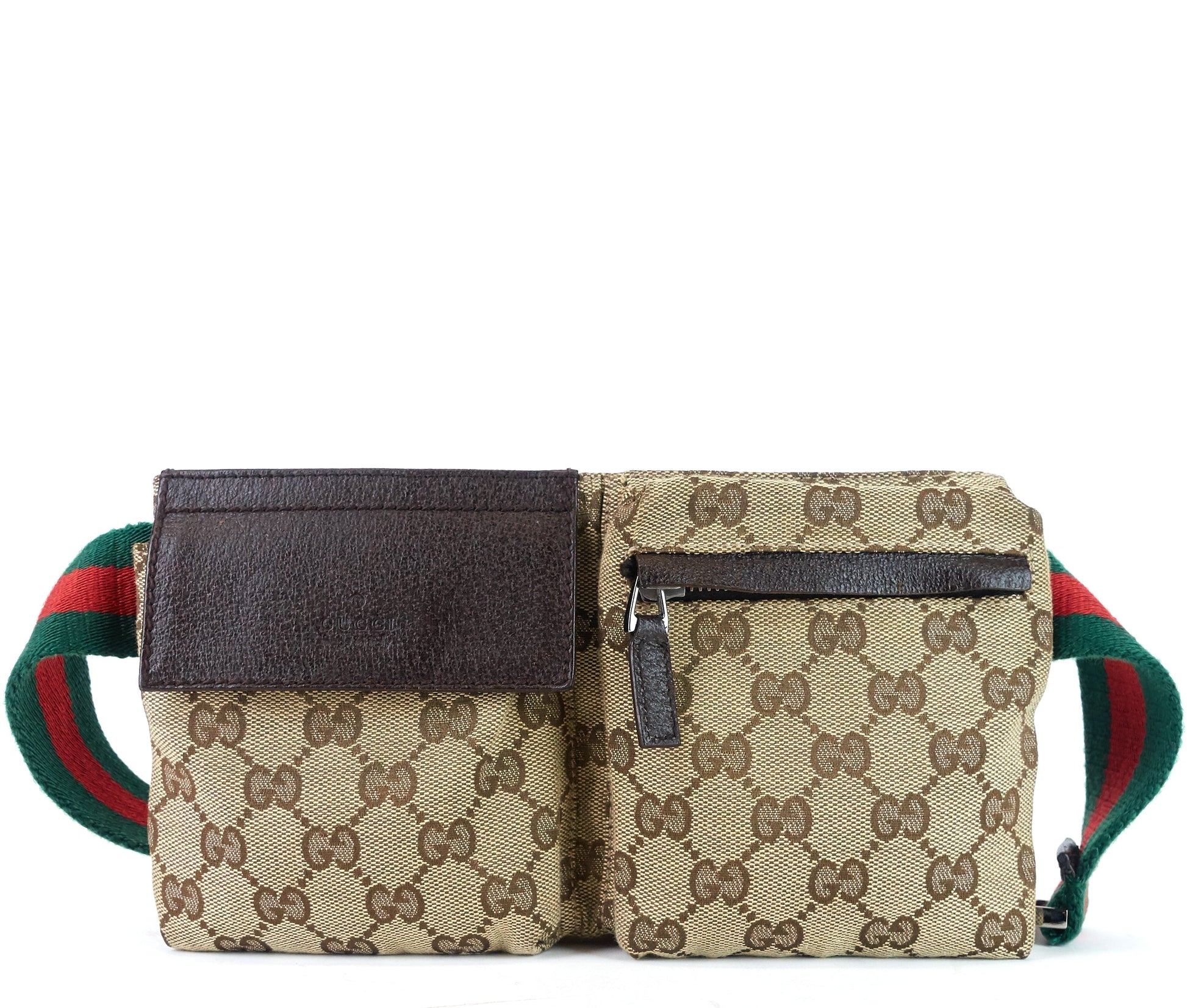 Gucci Belt Bag Canvas Monogram Accessory Gucci Oc1086