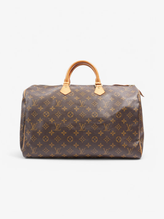 Louis Vuitton Speedy Coated 35 Monogram Canvas Coated Canvas Apparel Canvas 206