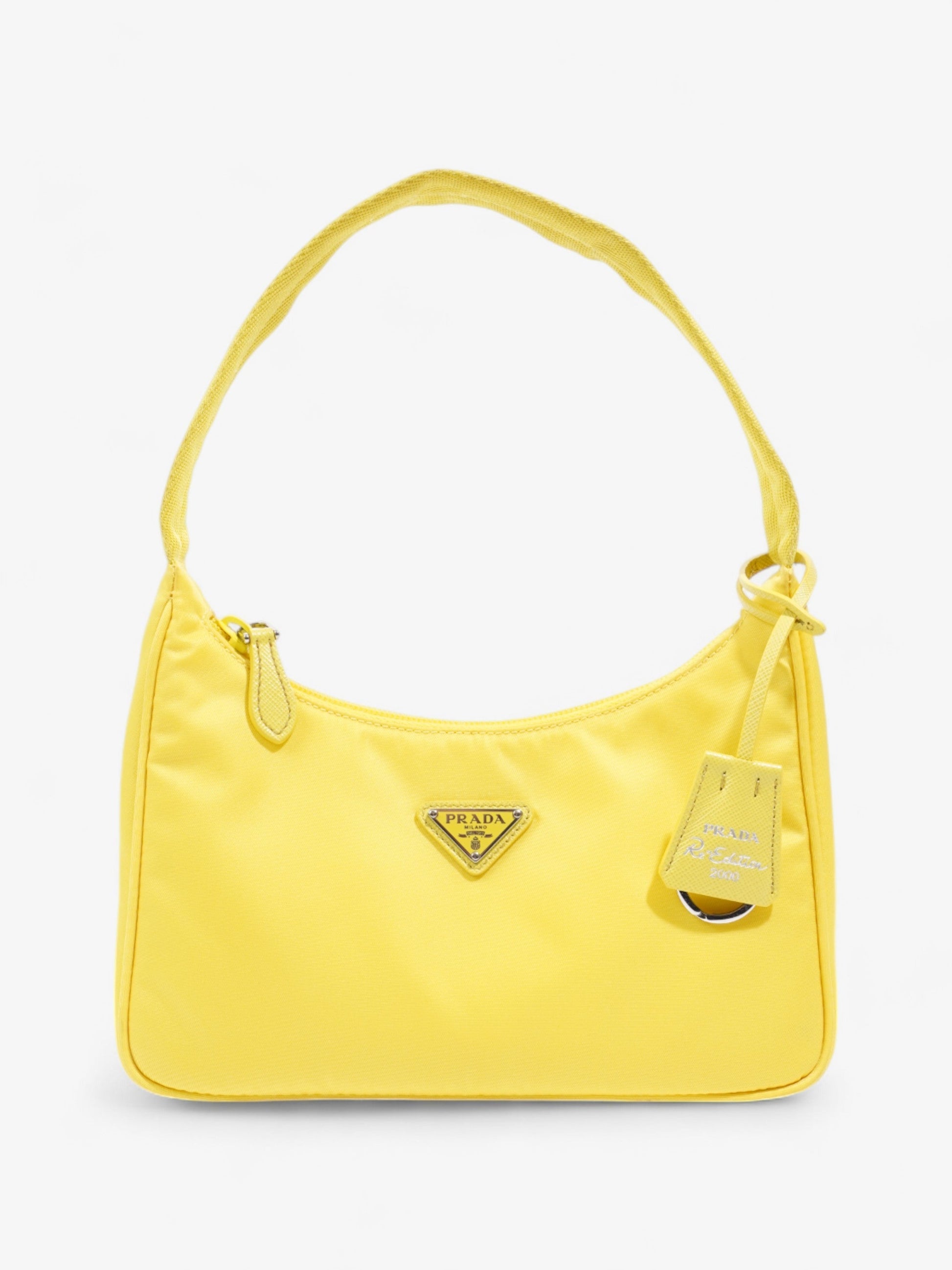 Prada Re Edition Re Shoulder Bag Nylon Yellow