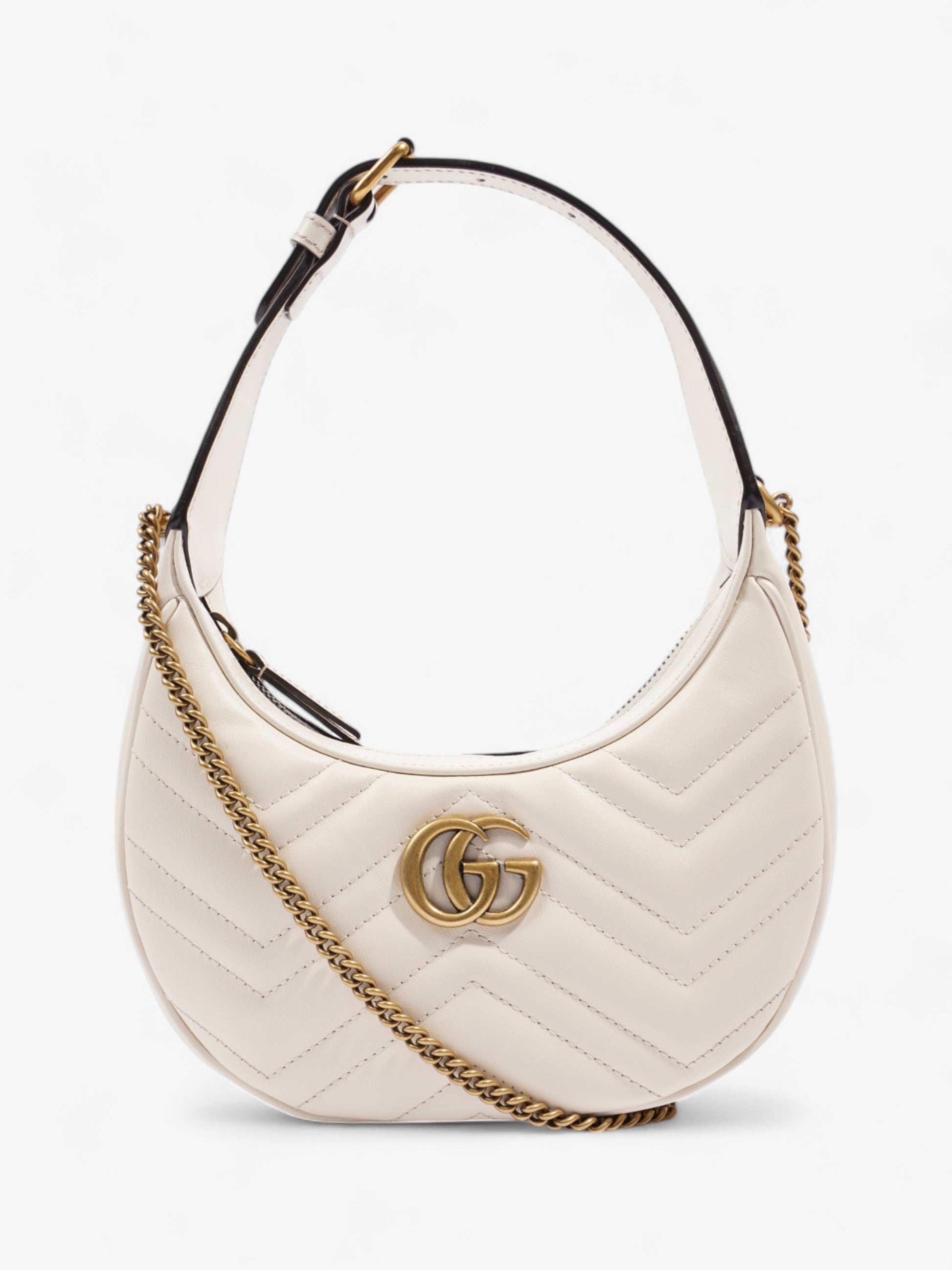 Gucci Marmont Shoulder Bag Mini Leather Matelasse