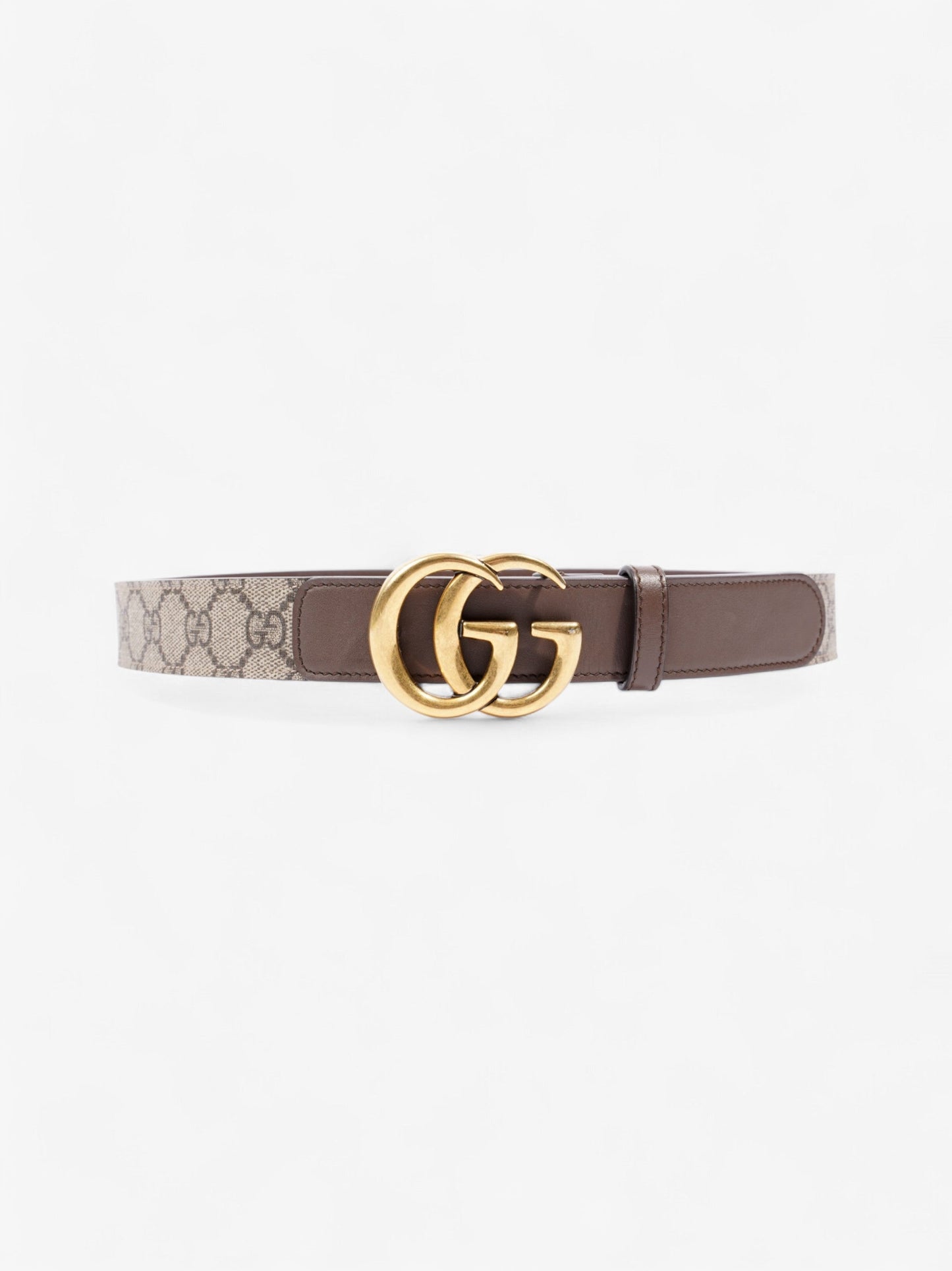 Gucci Marmont Belt Supreme Handbag Canvas Gold Accessory
