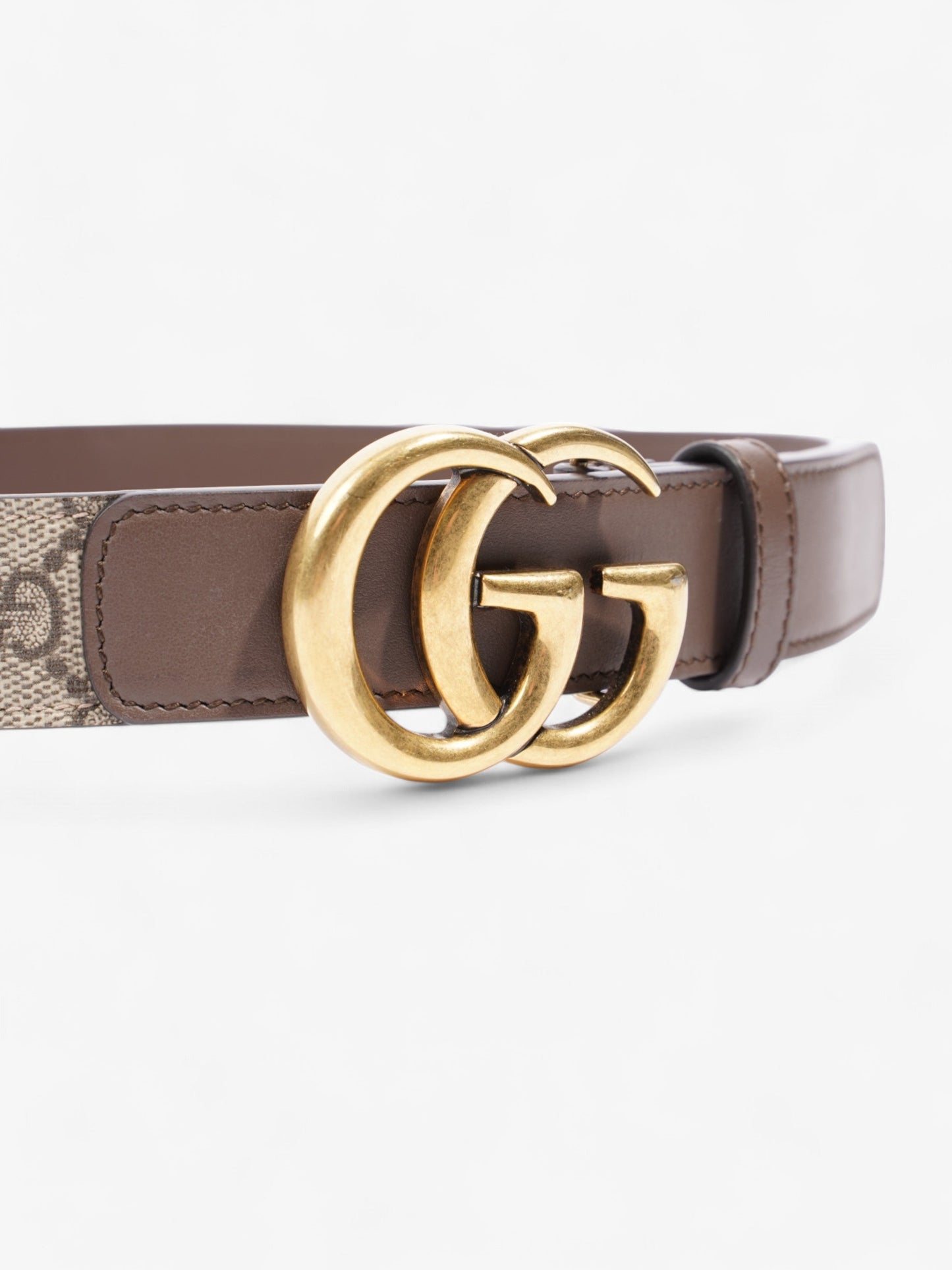 Gucci Marmont Belt Supreme Handbag Canvas Gold Accessory