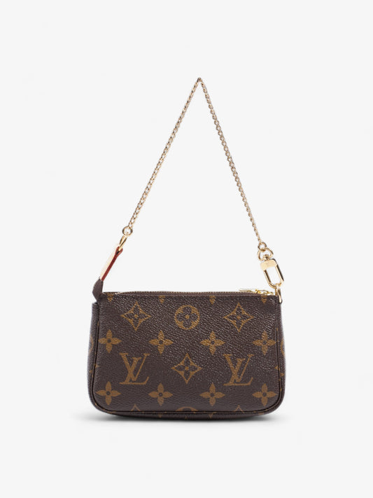 Louis Vuitton Pochette Accessoires Coated Monogram Canvas Coated Canvas Apparel 98