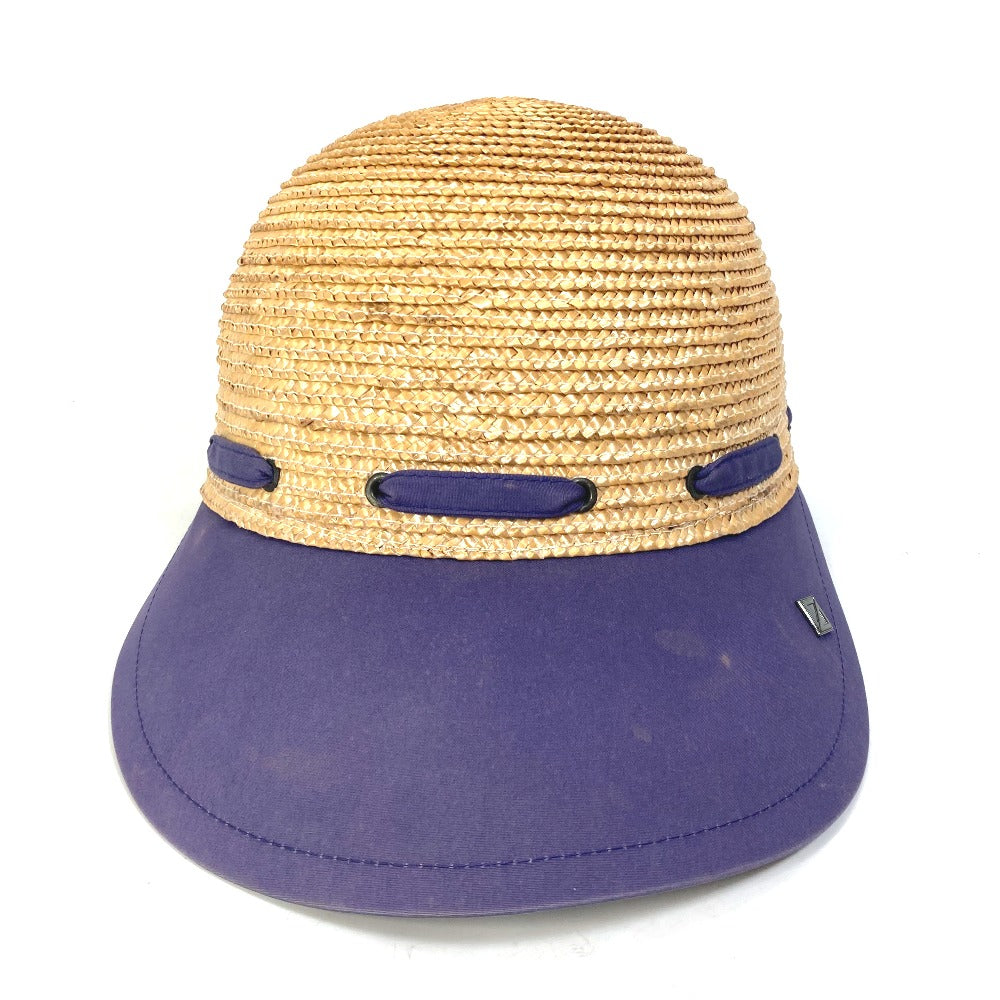 Dior Hat Cotton Navy Sports Straw Cap Women Beige Travel Bag