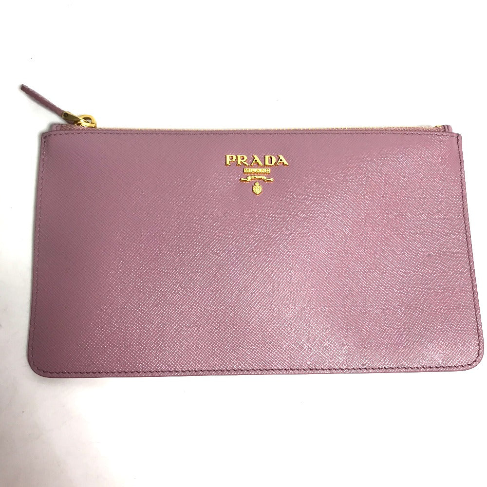 Pouch Saffiano Type Women Handbag Leather Pink Travel Bag
