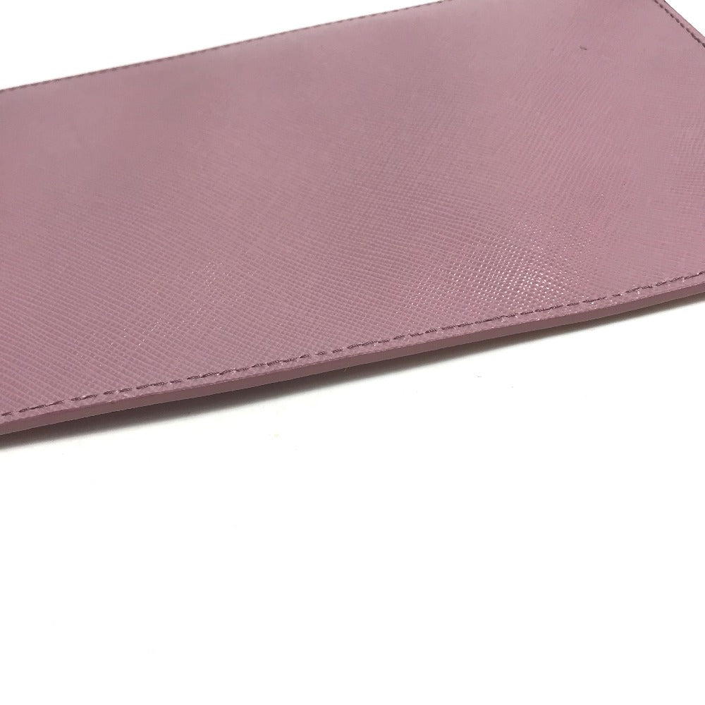 Pouch Saffiano Type Women Handbag Leather Pink Travel Bag