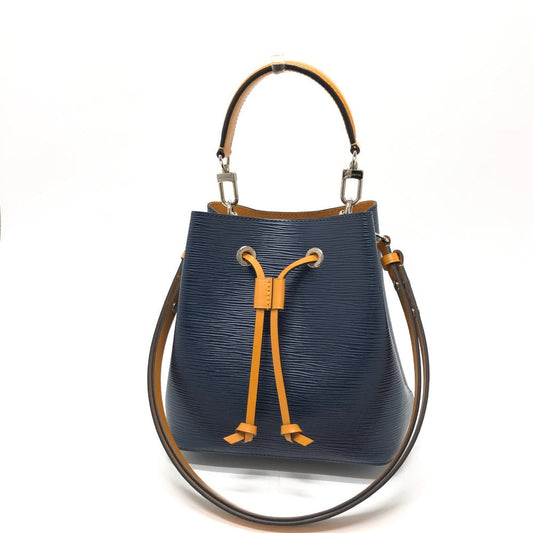 Louis Vuitton M53610 Epi Neonoe Leather Navy Shoulder Bag