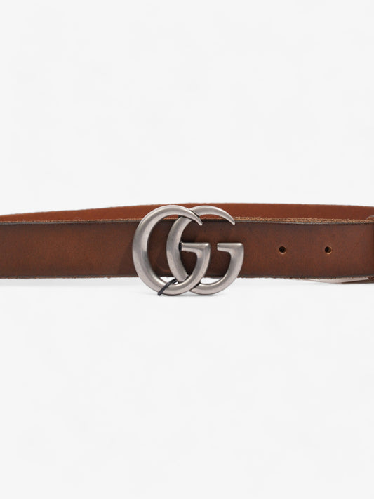 Gucci Marmont Thin Belt Handbag Leather Tan Accessory