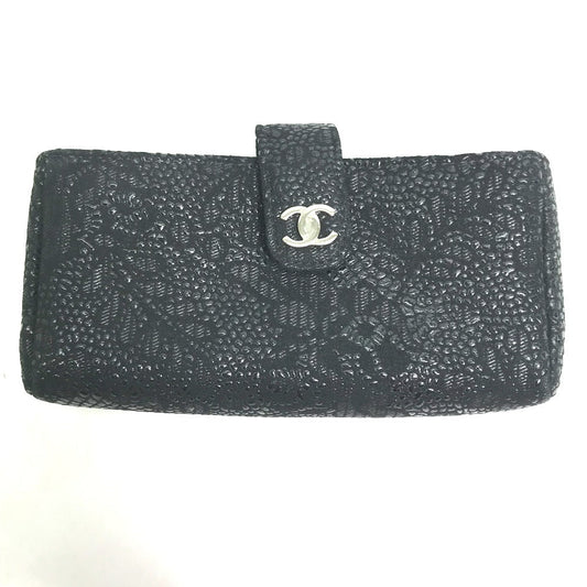 Chanel COCO Mark CC Black Leather Handbag