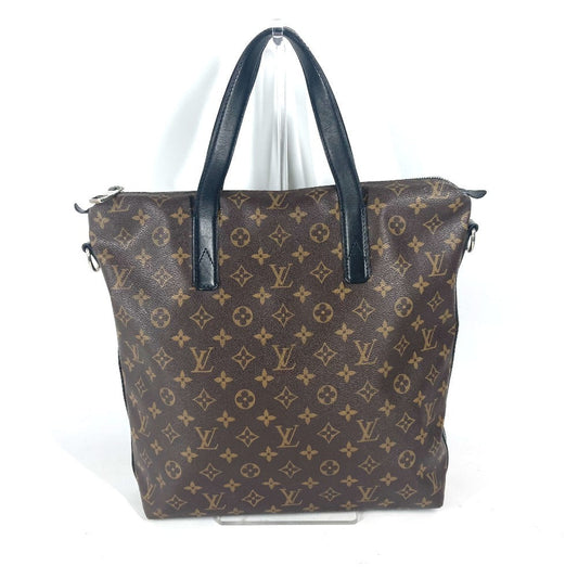Louis Vuitton M40388 macacer Kitan Monogram Canvas Brown Tote Bag