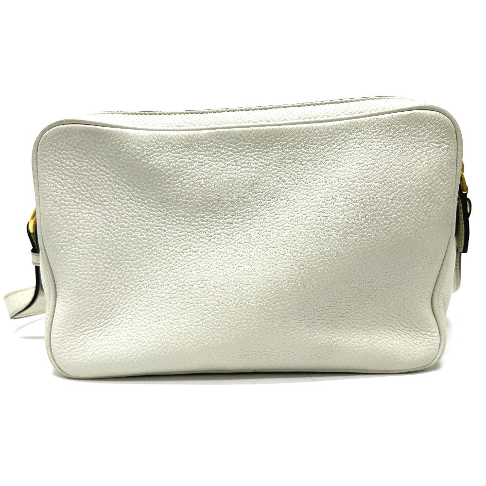 Shoulder Bag Leather White