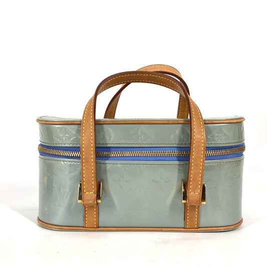 Louis Vuitton M91268 Vernis Sullivan Horizontal Monogram Canvas Blue Handbag