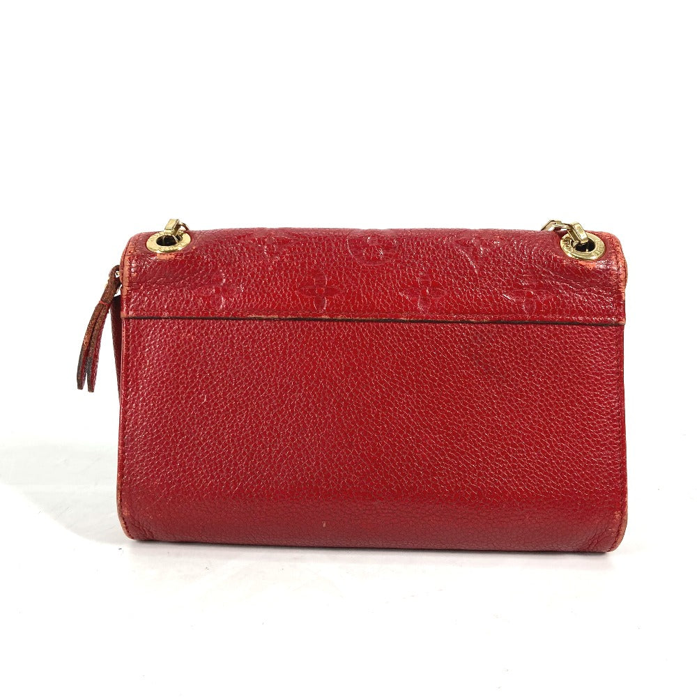 Louis Vuitton Long Purse M60640 Ann Platt Monogram Leather Red Wallet Case