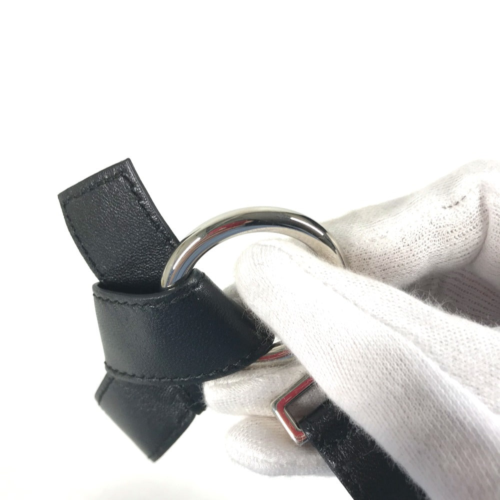 Louis Vuitton strap Monogram Leather Black Shoulder Bag