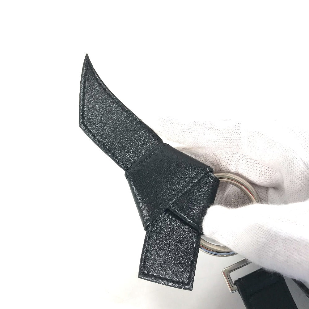 Louis Vuitton strap Monogram Leather Black Shoulder Bag
