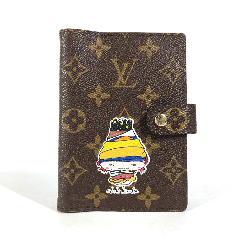 Louis Vuitton Notebook cover R20956 Agenda PM Monogram Canvas Brown Handbag