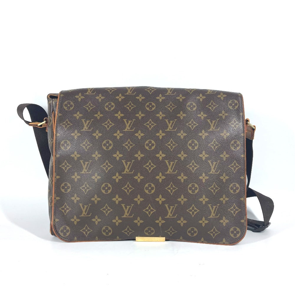 Louis Vuitton M45257 Abbesses Monogram Canvas Brown Shoulder Bag