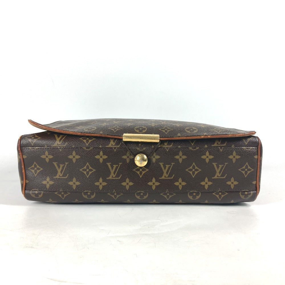 Louis Vuitton M45257 Abbesses Monogram Canvas Brown Shoulder Bag