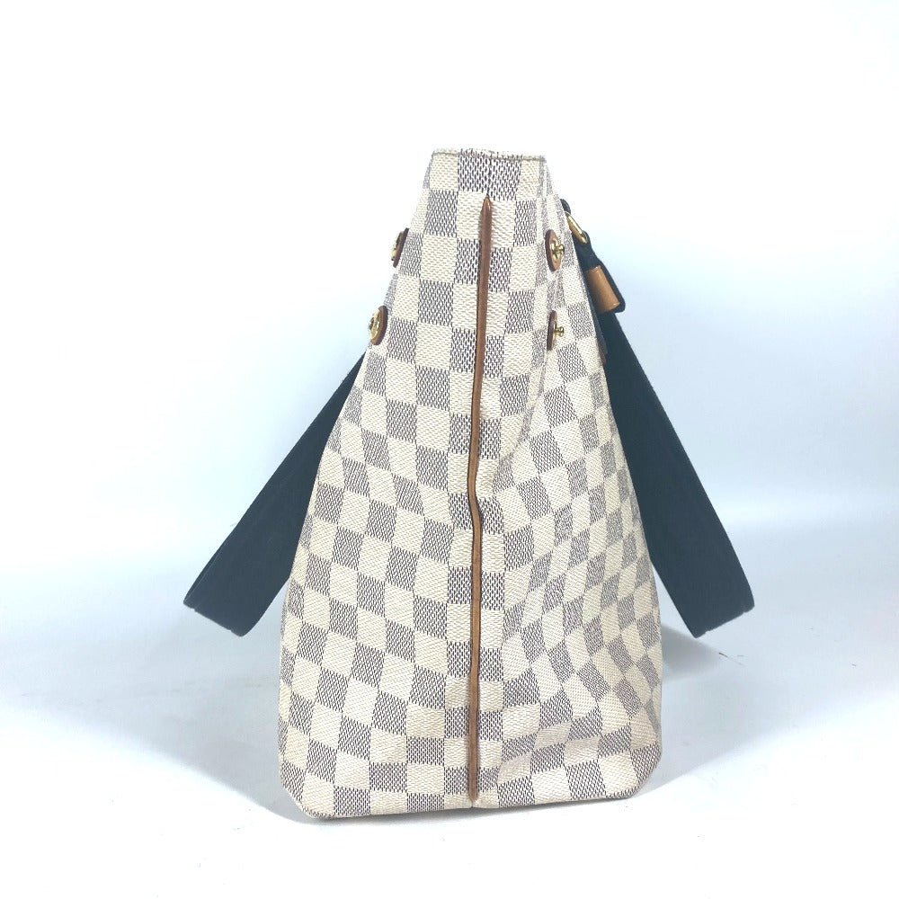 Louis Vuitton N41179 Damier Azur Damier Azul Canvas White Shoulder Bag
