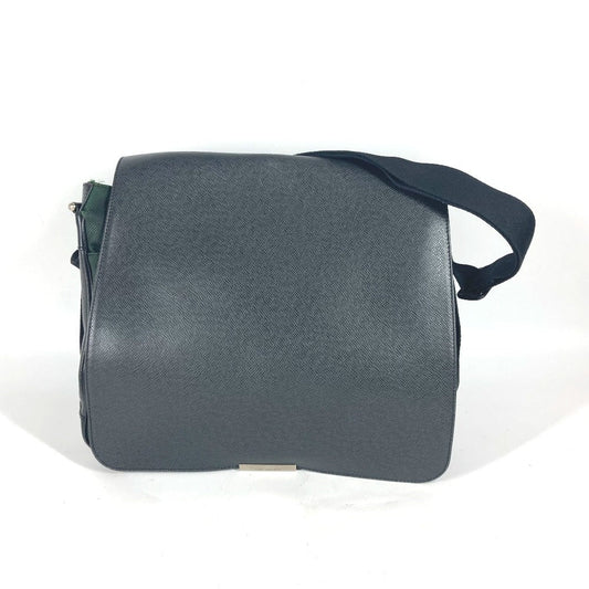 Louis Vuitton M30142 Taiga Victor Leather Canvas Nylon Black Shoulder Bag
