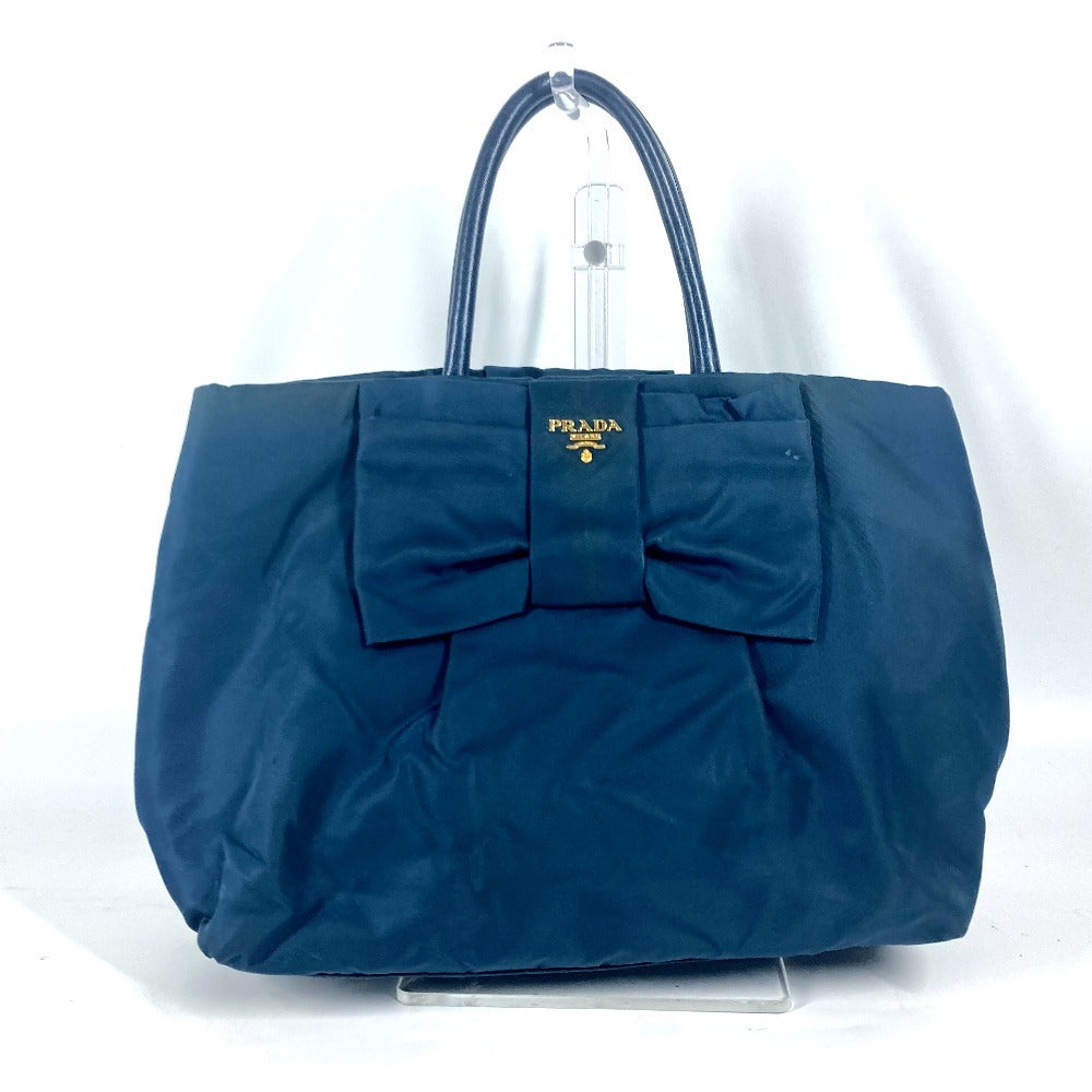 Type Ribbon Nylon Blue Travel Bag