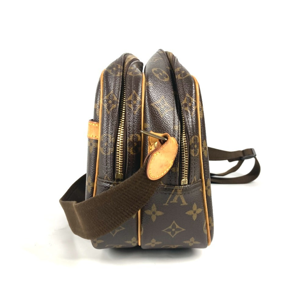 Louis Vuitton M45254 Reporter PM Monogram Canvas Brown Shoulder Bag Ot 16