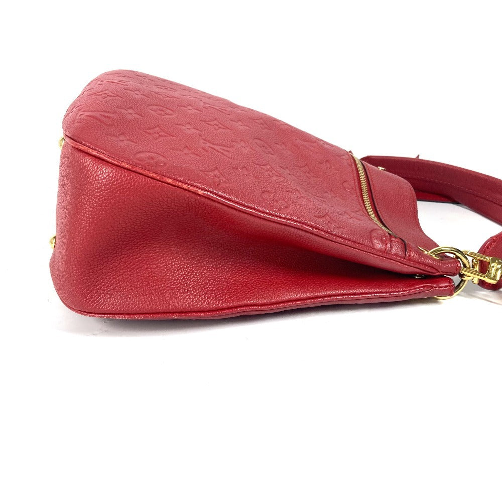Louis Vuitton M42820 Ann Platt Ann Platt Monogram Leather Red Shoulder Bag