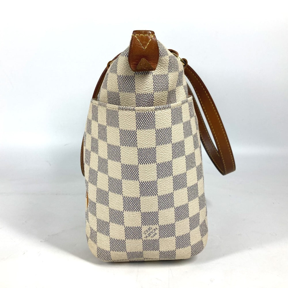Louis Vuitton N51261 Damier Azur Damier Azur Canvas White Shoulder Bag