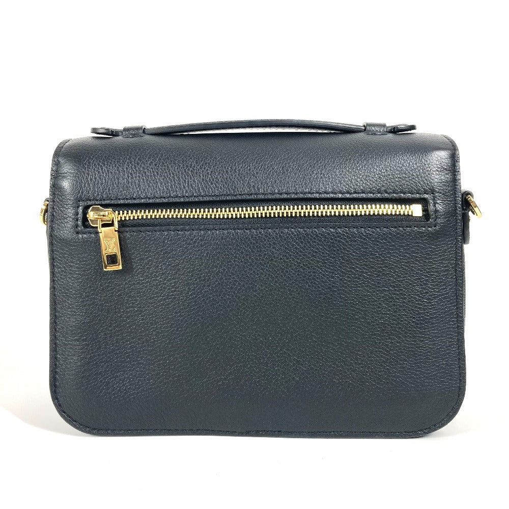 Louis Vuitton M22735 Grained Oxford Leather Calf Black Shoulder Bag